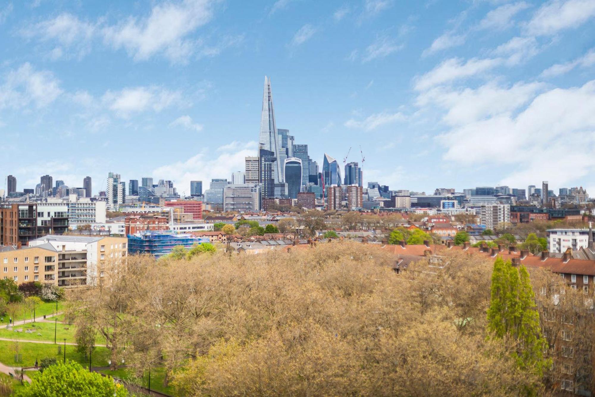 Elegant 1Br Flat With Balcony & City View, Walworth London Exteriör bild